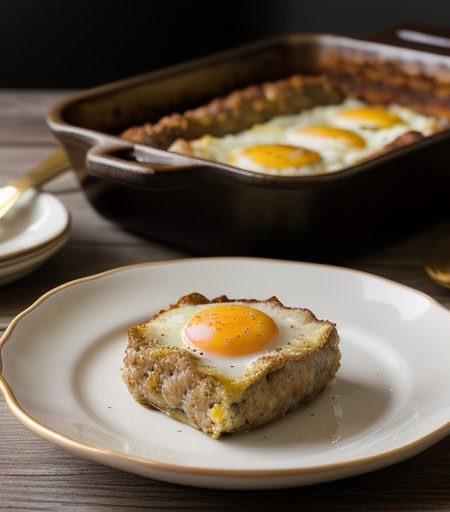 Egg & Meat Casserole recipe image
