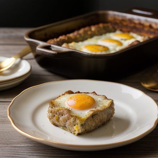 Egg & Meat Casserole recipe image