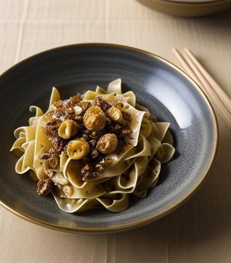 Egg Noodle Bake With Golden Raisins recipe image