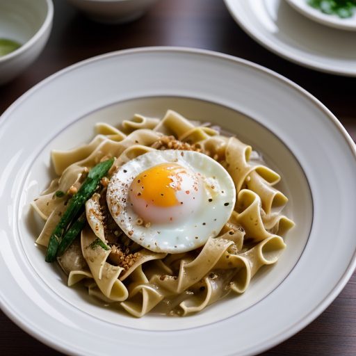 Egg Noodles With Oriental Seasoning recipe image