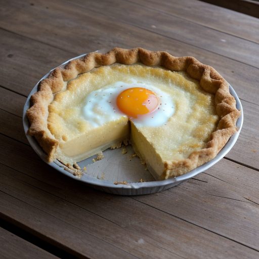 Egg Pie - No Crust recipe image