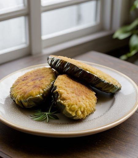 Egg Plant Fritters recipe image