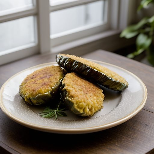 Egg Plant Fritters recipe image