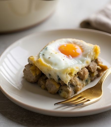 Egg & Sausage Casserole recipe image