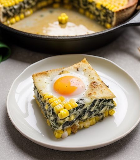 Egg & Spinach Casserole recipe image