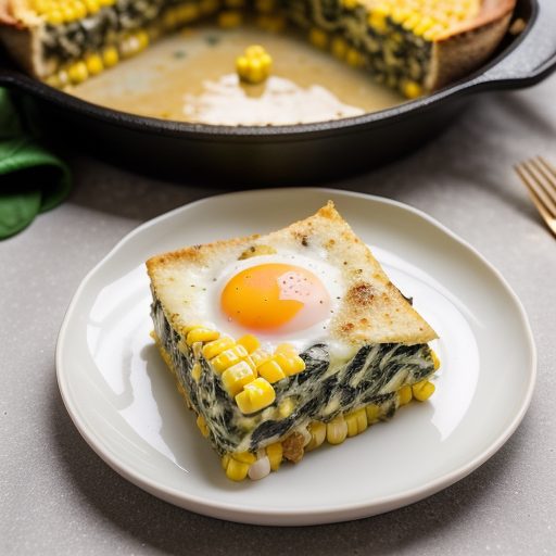 Egg & Spinach Casserole recipe image