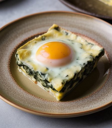 Egg and Spinach Casserole recipe image