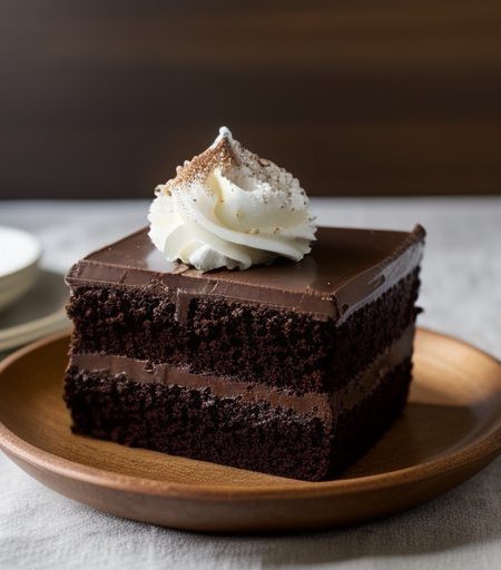 Eggless Chocolate Cake recipe image