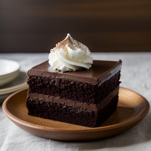 Eggless Chocolate Cake recipe image