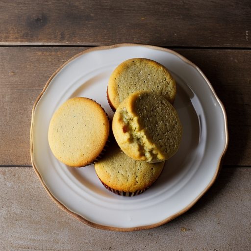 Eggless Corn Muffins recipe image
