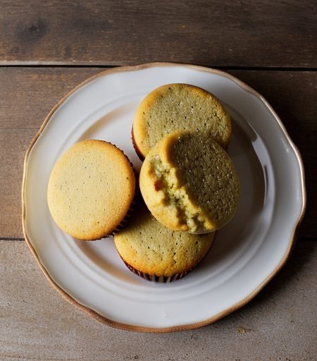 Eggless Corn Muffins recipe image