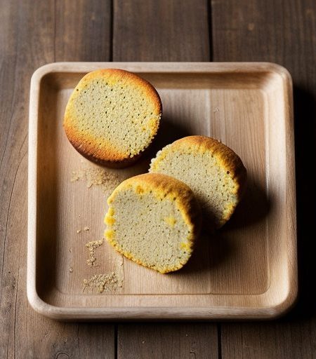 Eggless Corn Muffins recipe image