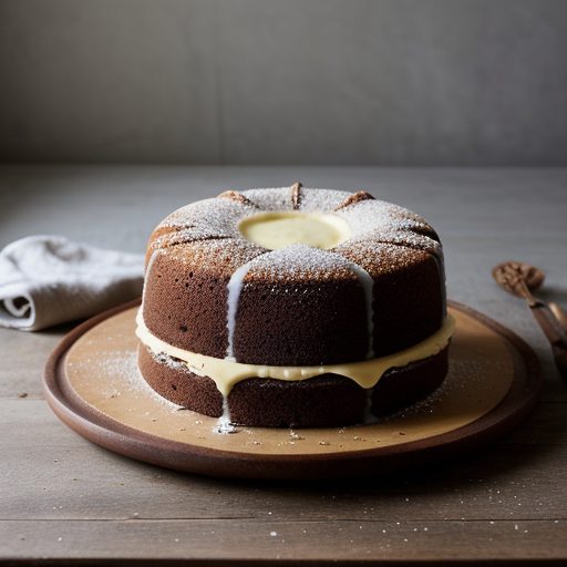 Eggless~ Milkless Spice Cake recipe image