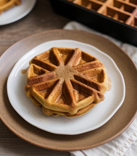Eggnog Waffles recipe image