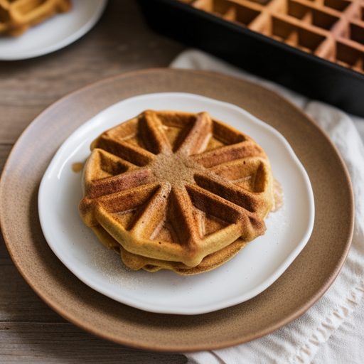 Eggnog Waffles recipe image