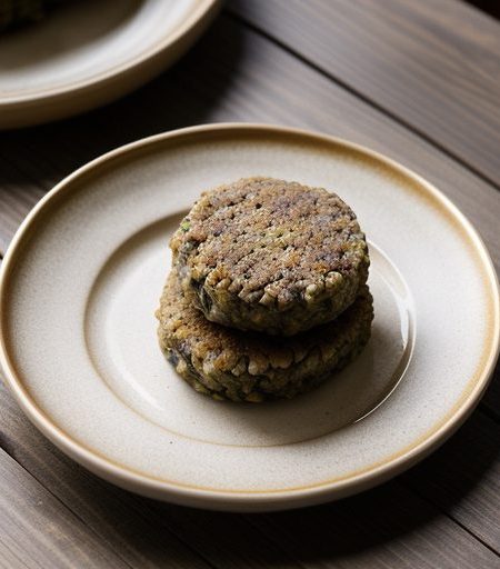 Eggplant & Buckwheat Patties recipe image
