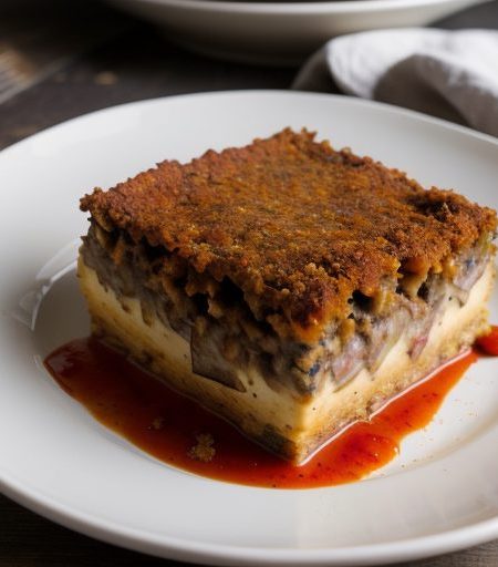 Eggplant-Cheese Casserole recipe image
