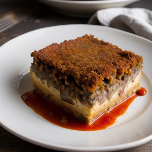 Eggplant-Cheese Casserole recipe image