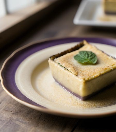 Eggplant Custard Gratin (San Jose Mercury 3/9 recipe image