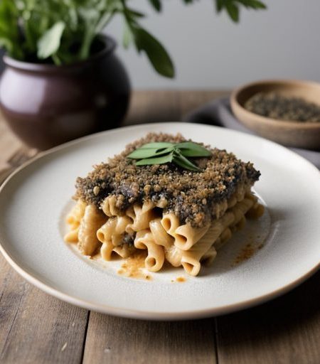 Eggplant-Macaroni Bake recipe image