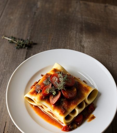 Eggplant Manicotti recipe image
