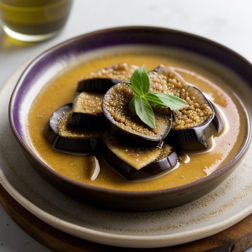 Eggplant Matzo Mina recipe image