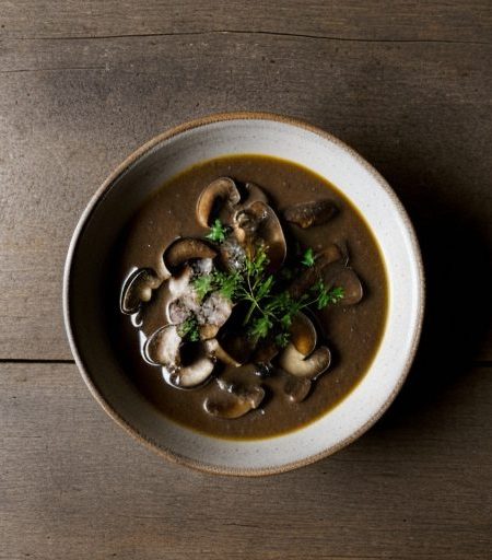 Eggplant-Mushroom Sauce recipe image