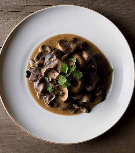 Eggplant & Mushroom Strogonoff  recipe image