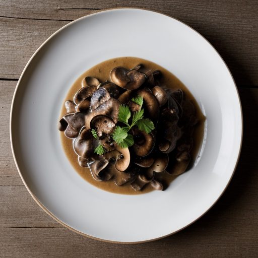Eggplant & Mushroom Strogonoff  recipe image