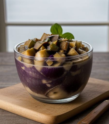 Eggplant Salad La Tamu recipe image