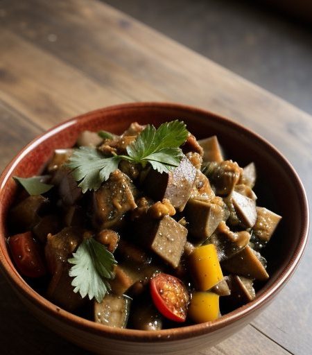 Eggplant Salad recipe image
