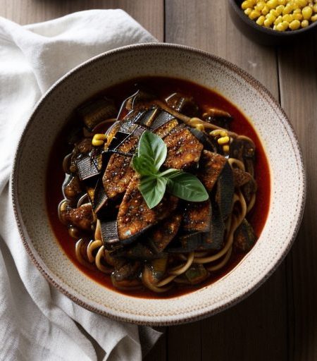 Eggplant Spaghetti Sauce recipe image
