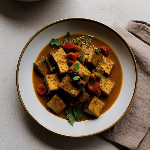 Eggplant Tofu Curry recipe image