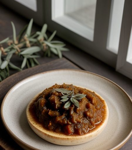 Eggplant-Tomato Chutney recipe image