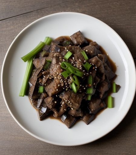 Eggplant W/ Chopped Pork recipe image