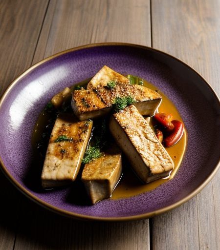Eggplant With Chicken (Or Tofu recipe image