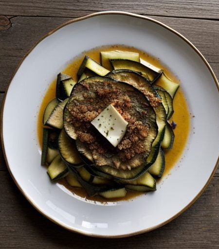 Eggplant-Zucchini Gratin (4 PTS recipe image
