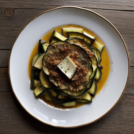 Eggplant-Zucchini Gratin (4 PTS recipe image
