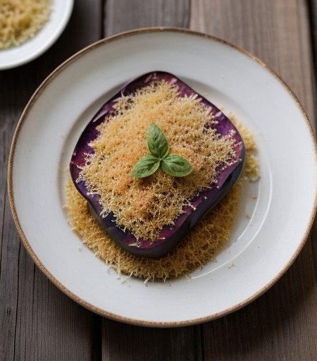 Eggplant and Fresh Tomato Parmesan recipe image
