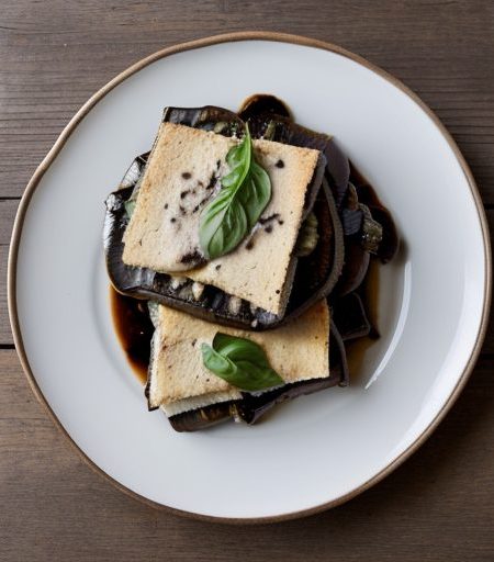Eggplant-and-Portobello Mushroom Melts (6 PTS recipe image