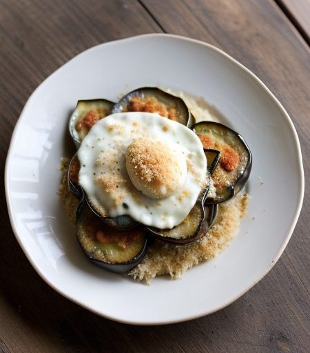 Eggplant and Zucchini Parmesan recipe image