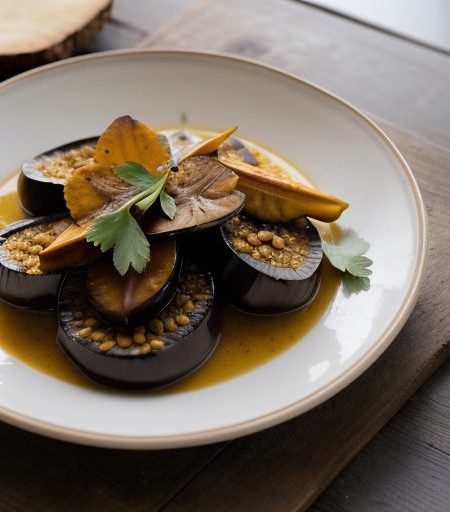 Eggplant in Coconut Milk recipe image