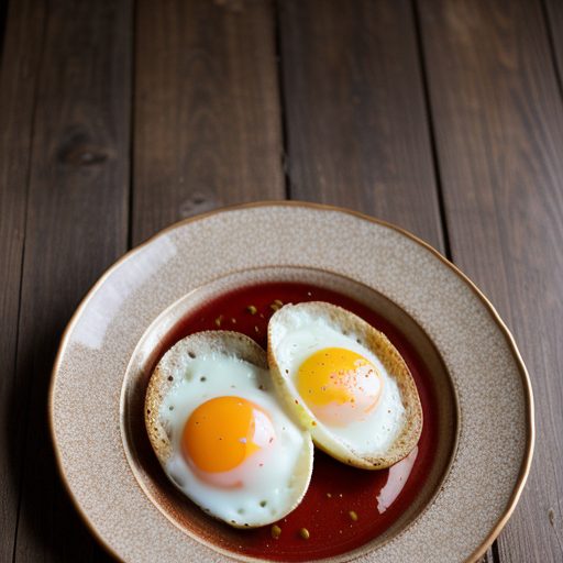 Eggs Baked in Peppers - Washington Time recipe image
