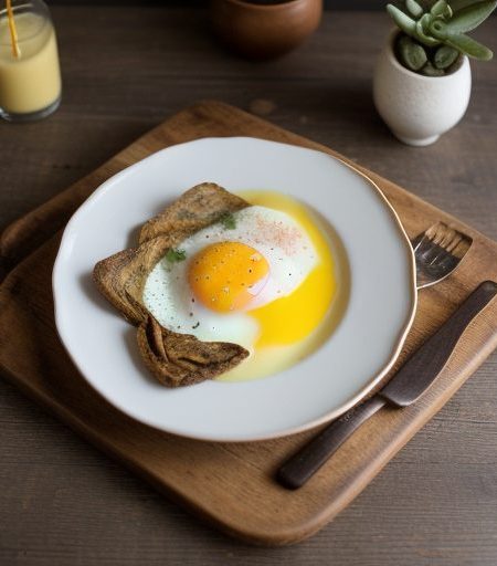 Eggs Neptune With Orange Hollandaise recipe image