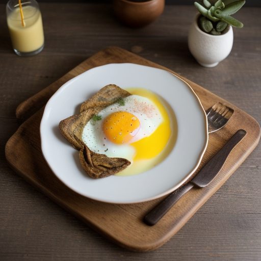 Eggs Neptune With Orange Hollandaise recipe image