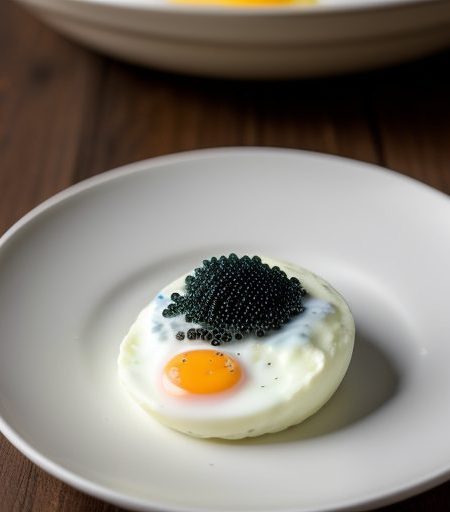 Eggs With Caviar recipe image