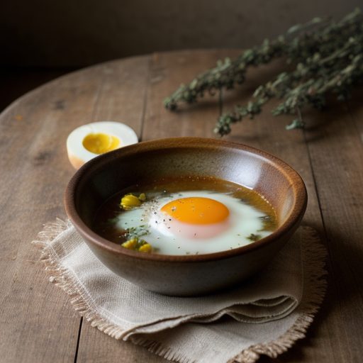 Eggs in Tomato Broth recipe image
