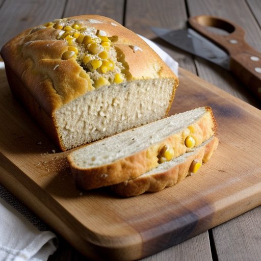 Eileen's Corn-Chillies-Cheese Bread recipe image