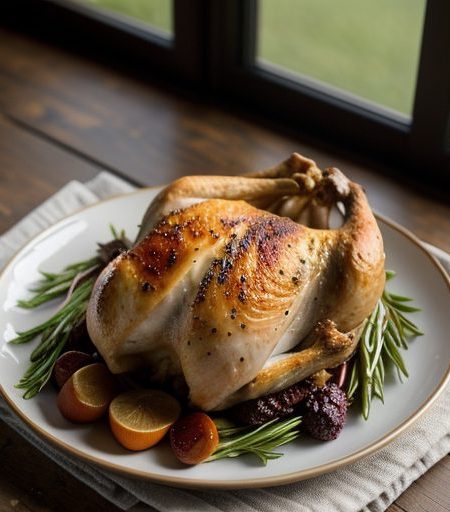 Eileen's Garlic Roasted Chicken recipe image