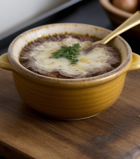 Electronic Gourmet's French Onion Soup recipe image